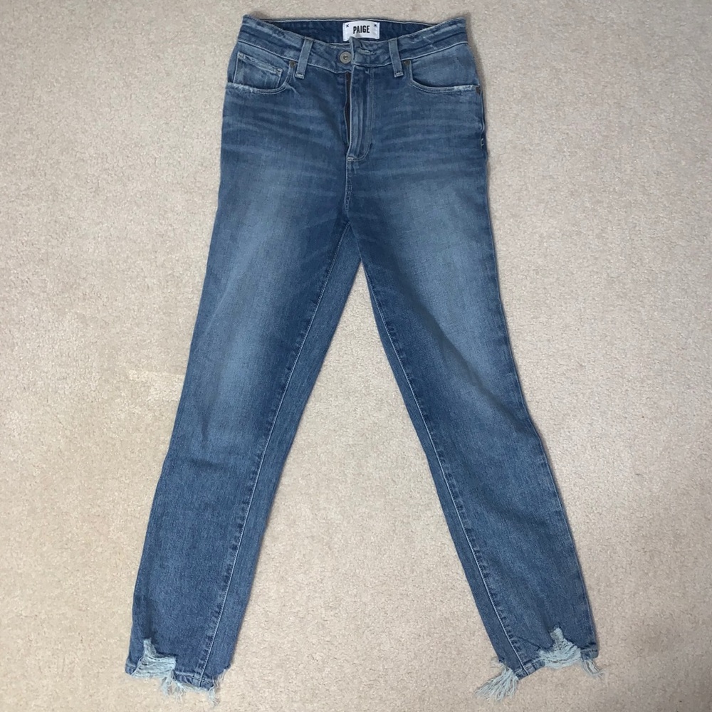 Paige Sarah Slim in Cancun Jeans